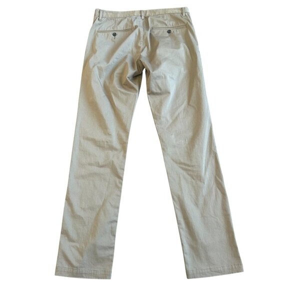 Theory Classic Khaki Pants Straight Leg Office Golf Casual Size 32 x 32 Men's - Picture 5 of 9